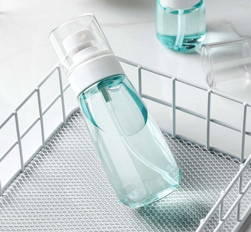 Travel Spray Bottle 100ml Fine Mist Refillable PETG Portable Container