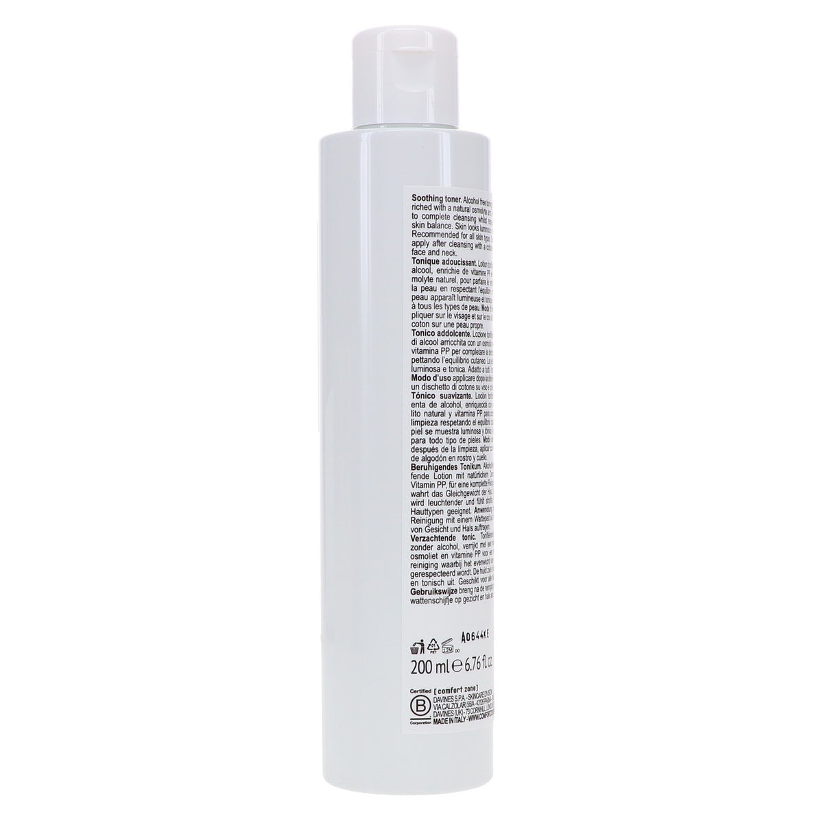 Comfort Zone Essential Toner 6.8 oz