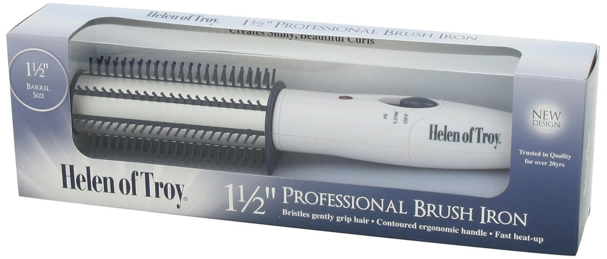 Barrel Curly Hair Brush Iron 1514 1Pack Smoothing High & Low Heat