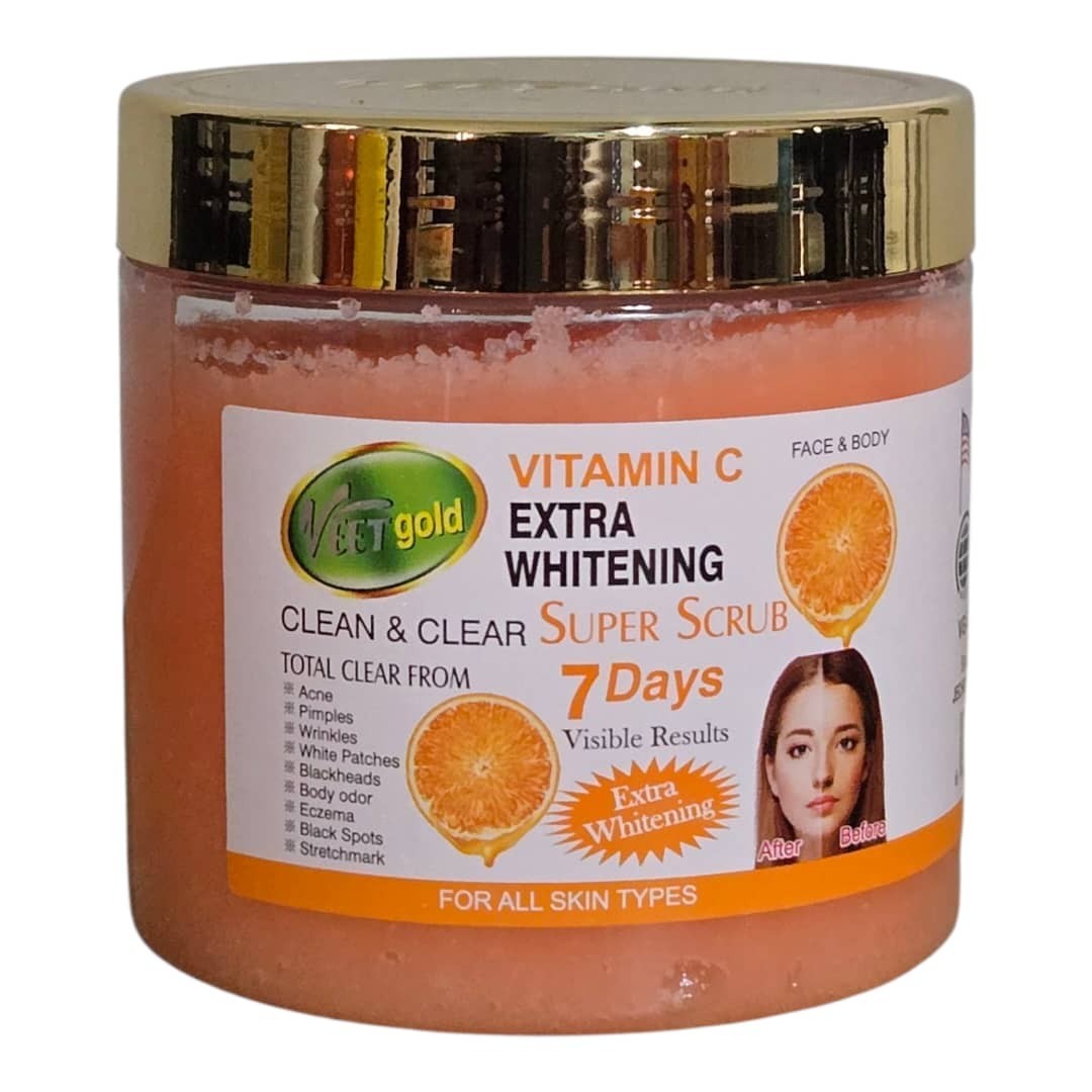 💯 Original Veet Gold Vitamin C Super Scrub