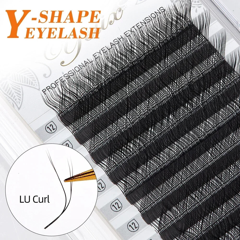 3D Premade Volume Eyelash Extensions Fans Faux Mink Lash Kit - Multiple Curl & Lengths