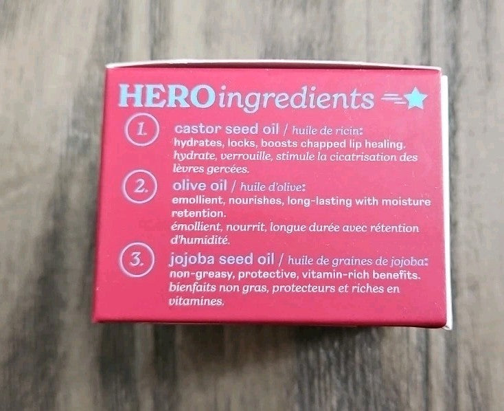 Natural Vanilla Cherry Lip Mask - 2 Pack, Hydrating & Vegan 20g
