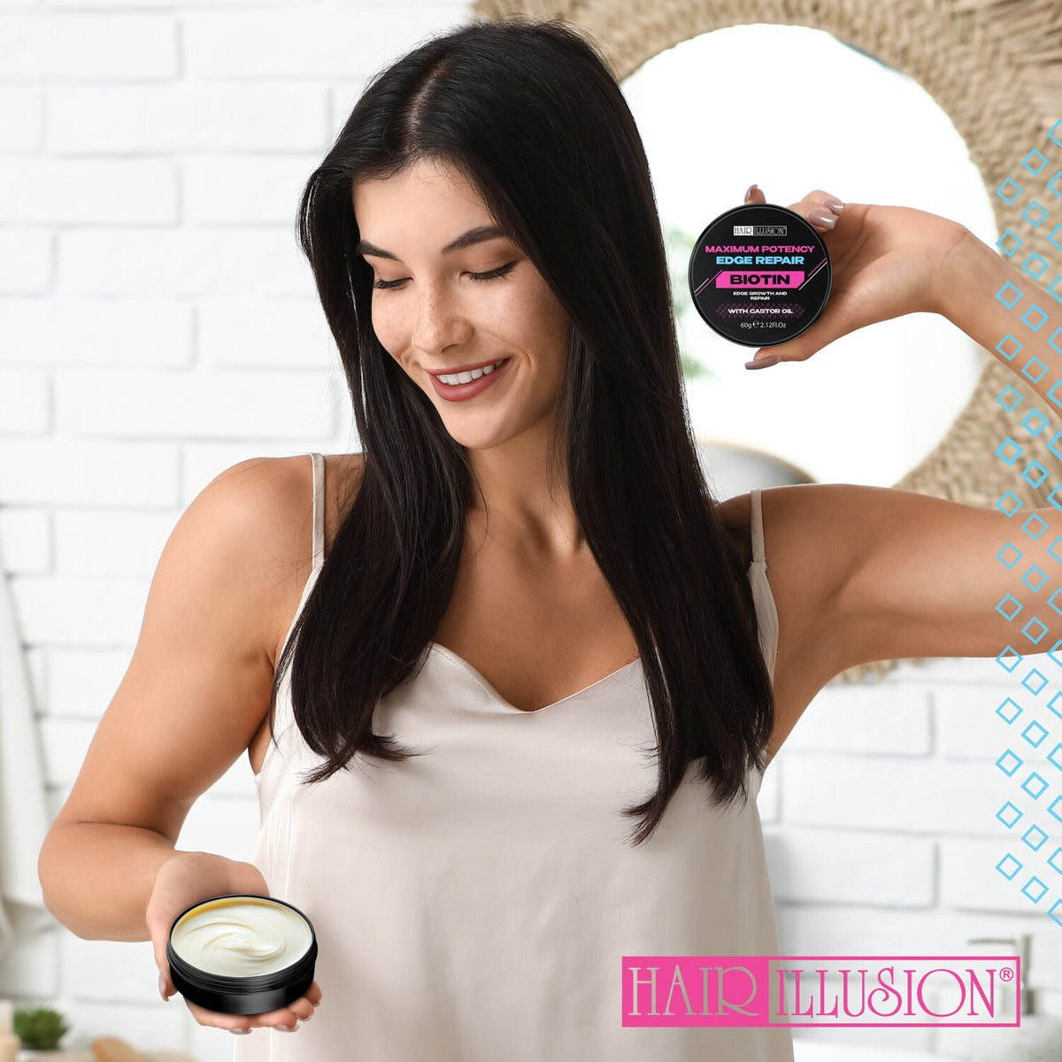 Edge Repair Balm with Biotin & Castor Oil
