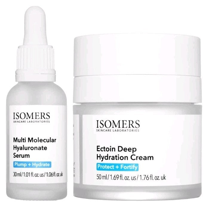 Hydrating Face Serum & Deep Moisturizer Set for Skin Radiance