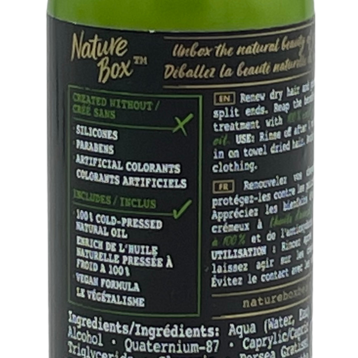 2 Pack Avocado Oil Repair Cream for Split Ends - Hair Damage Treatment 5.1 oz