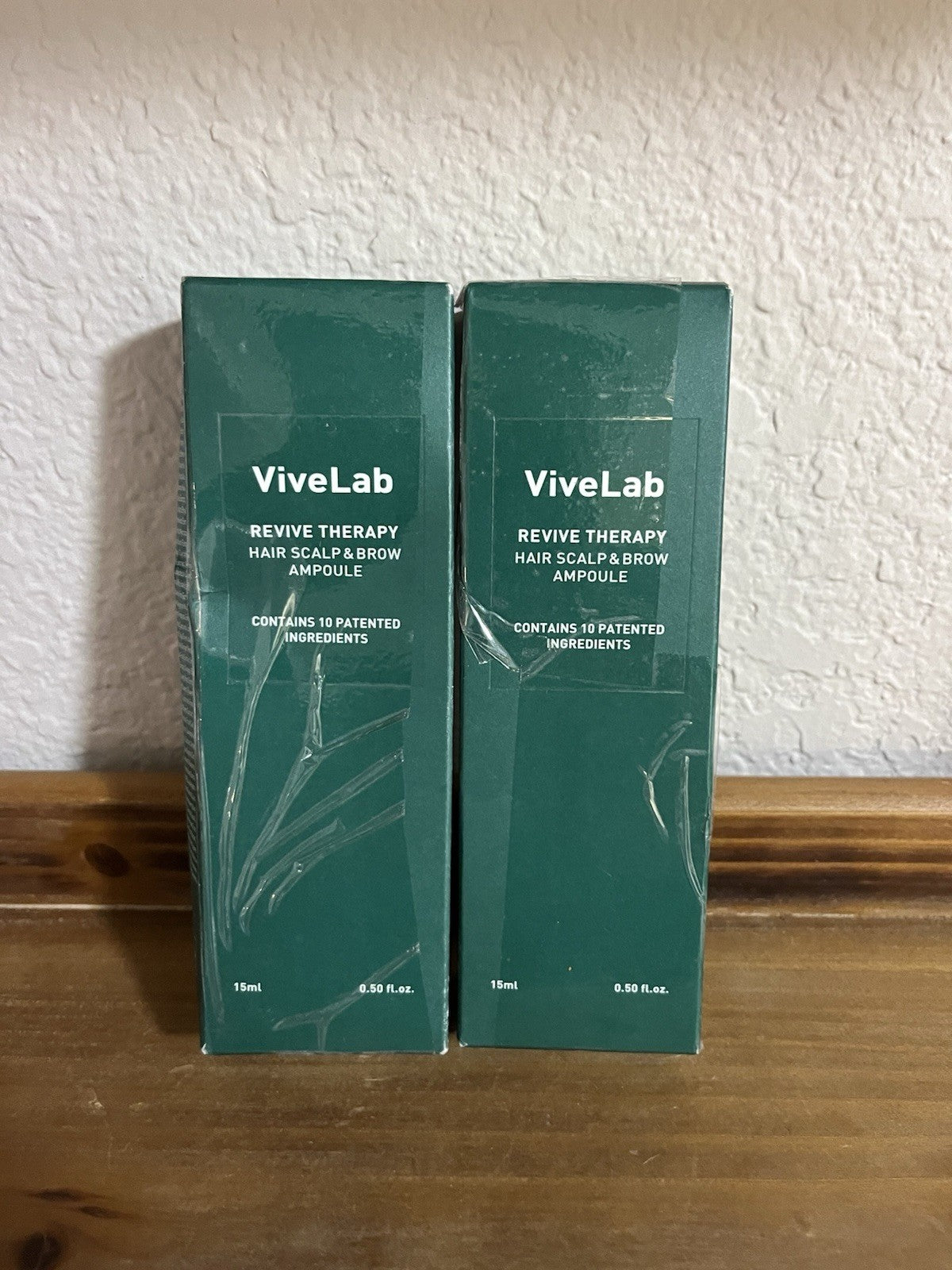 Hair Scalp & Brow Revive Therapy Ampoule, 2 Pack - 15 mL
