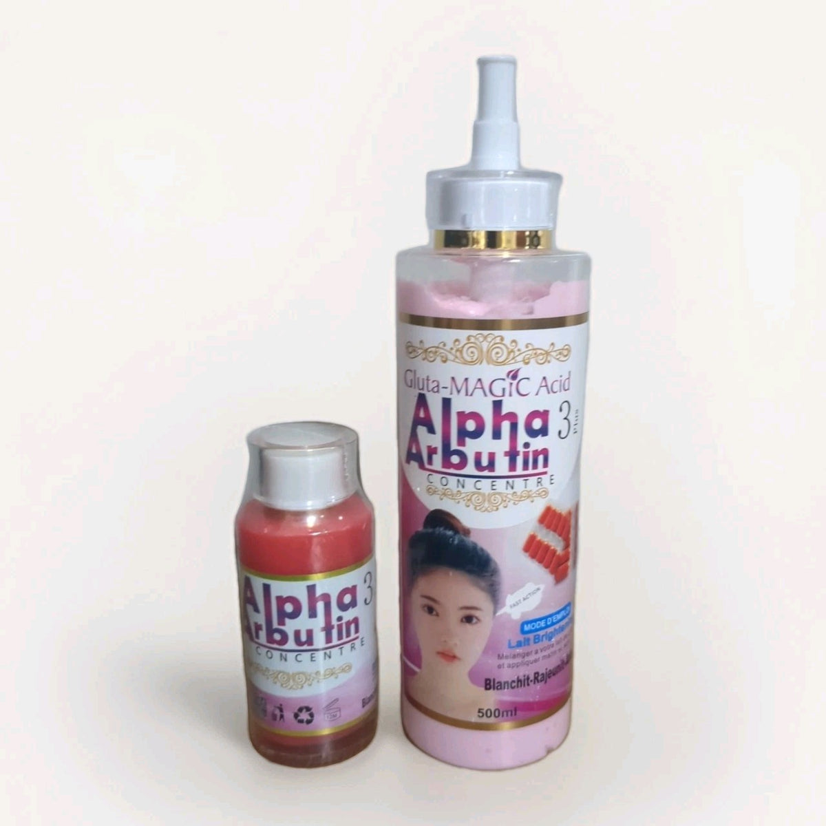 Alpha Arbutin 3Plus Concentrate & Gluta Magic Lotion 500ml - Skin Brightening Serum