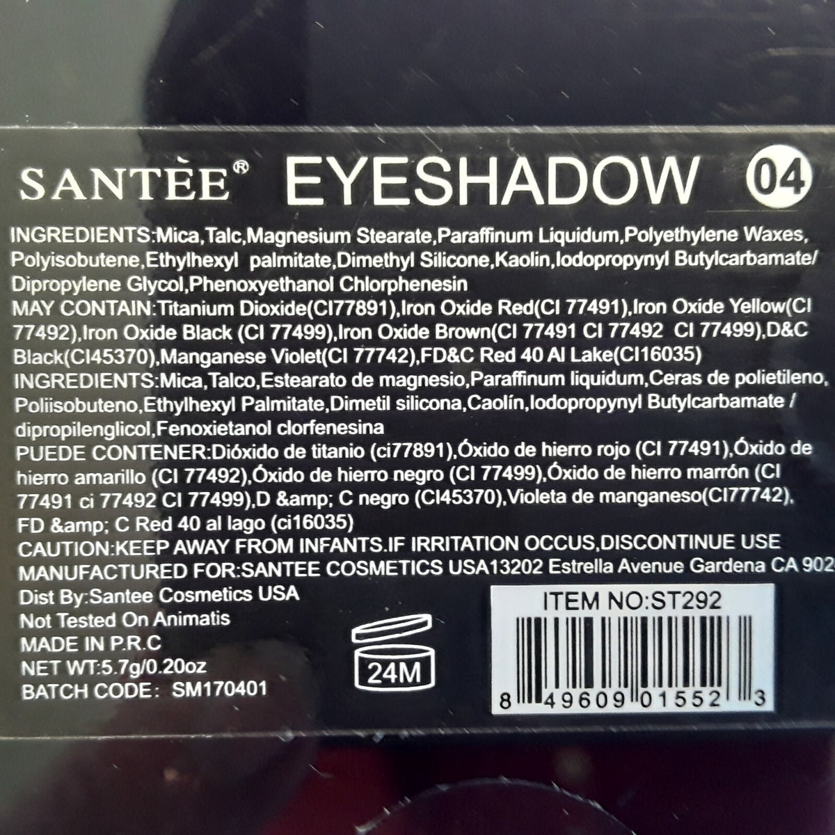 Eyeshadow Set with 3 Color Combinations - 2 Sets Smooth & Creamy Makeup