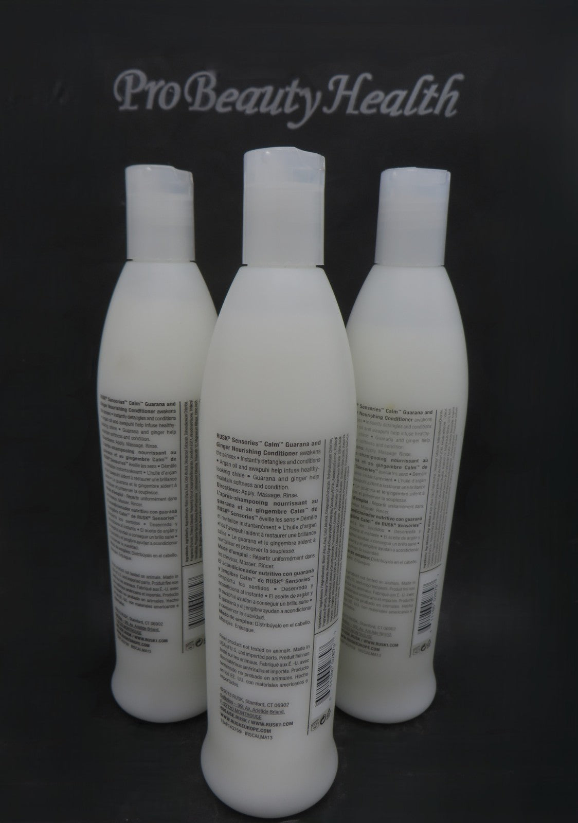 Nourishing Paraben-Free Conditioner with Guarana & Ginger - 13.5 oz, Pack of 3