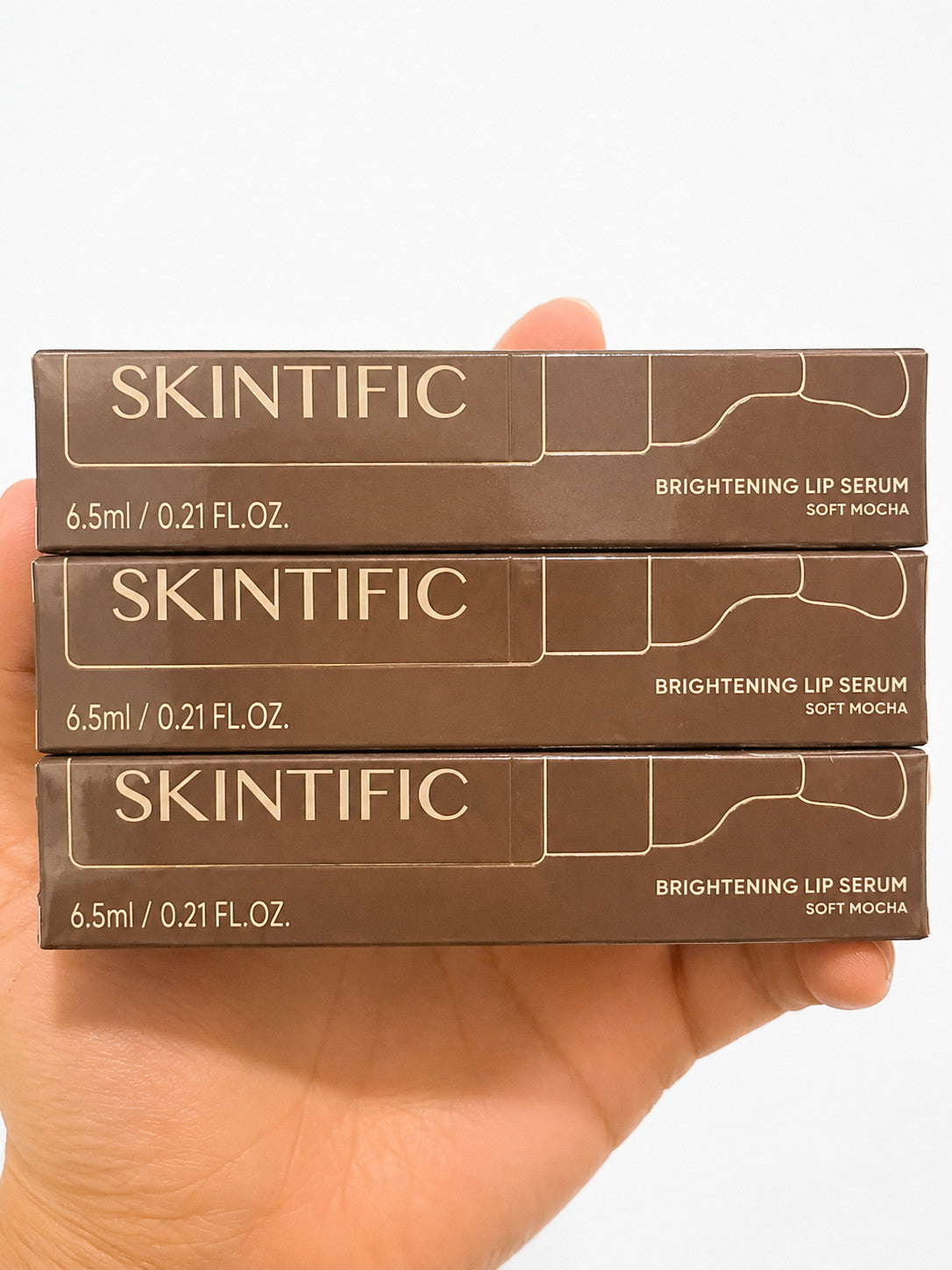 3 Pack Lip Serum Set - Brightening Peptide Hydrating Lip Treatment