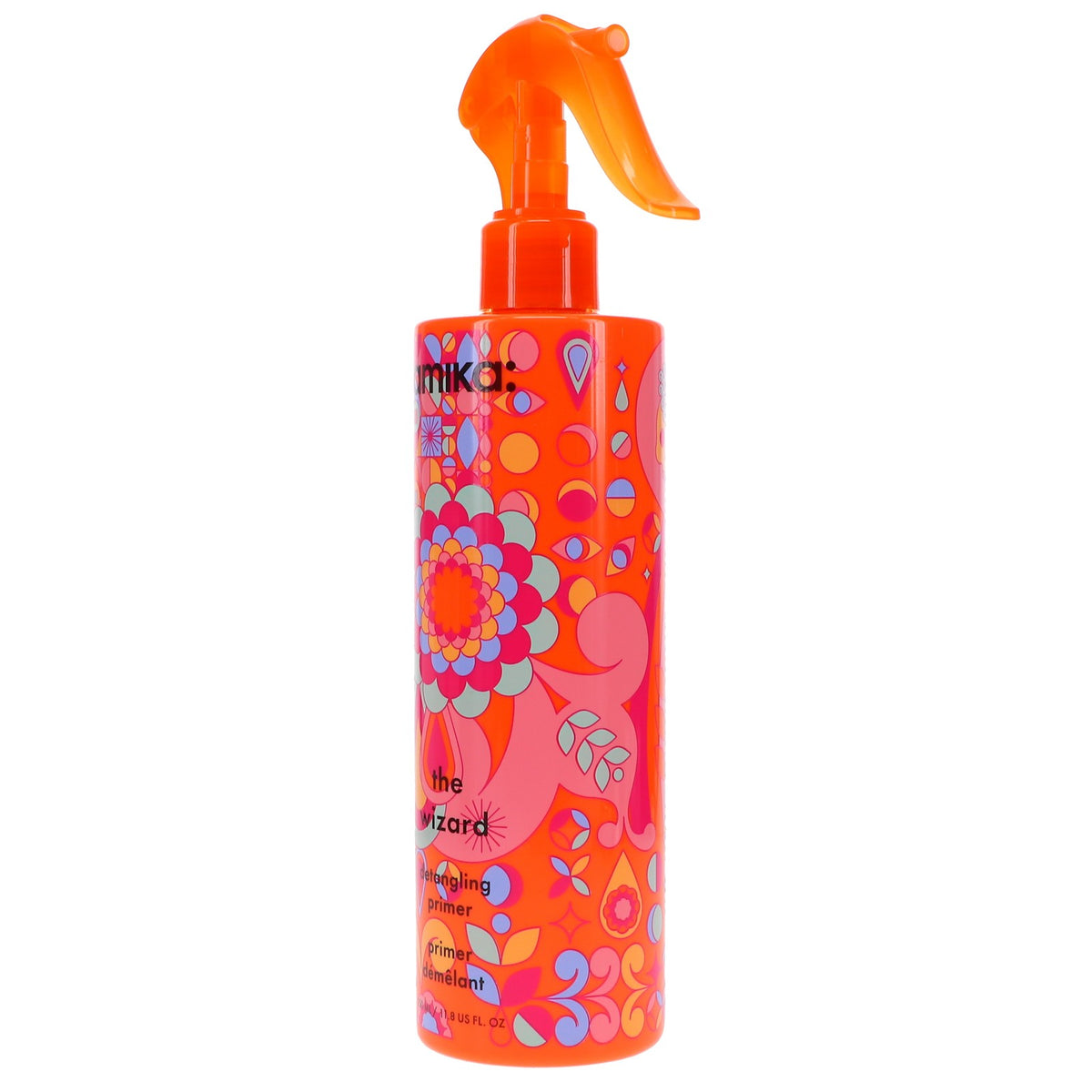 Amika Detangling Primer Spray 11.8 oz for Frizz-Free, Shiny Hair