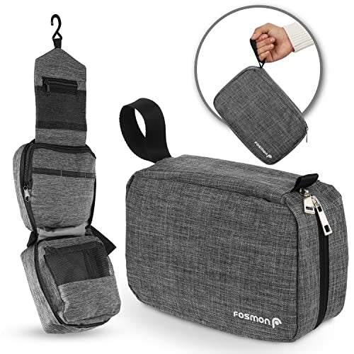 Travel Toiletry Bag - Waterproof Bathroom Organizer for Men & Women