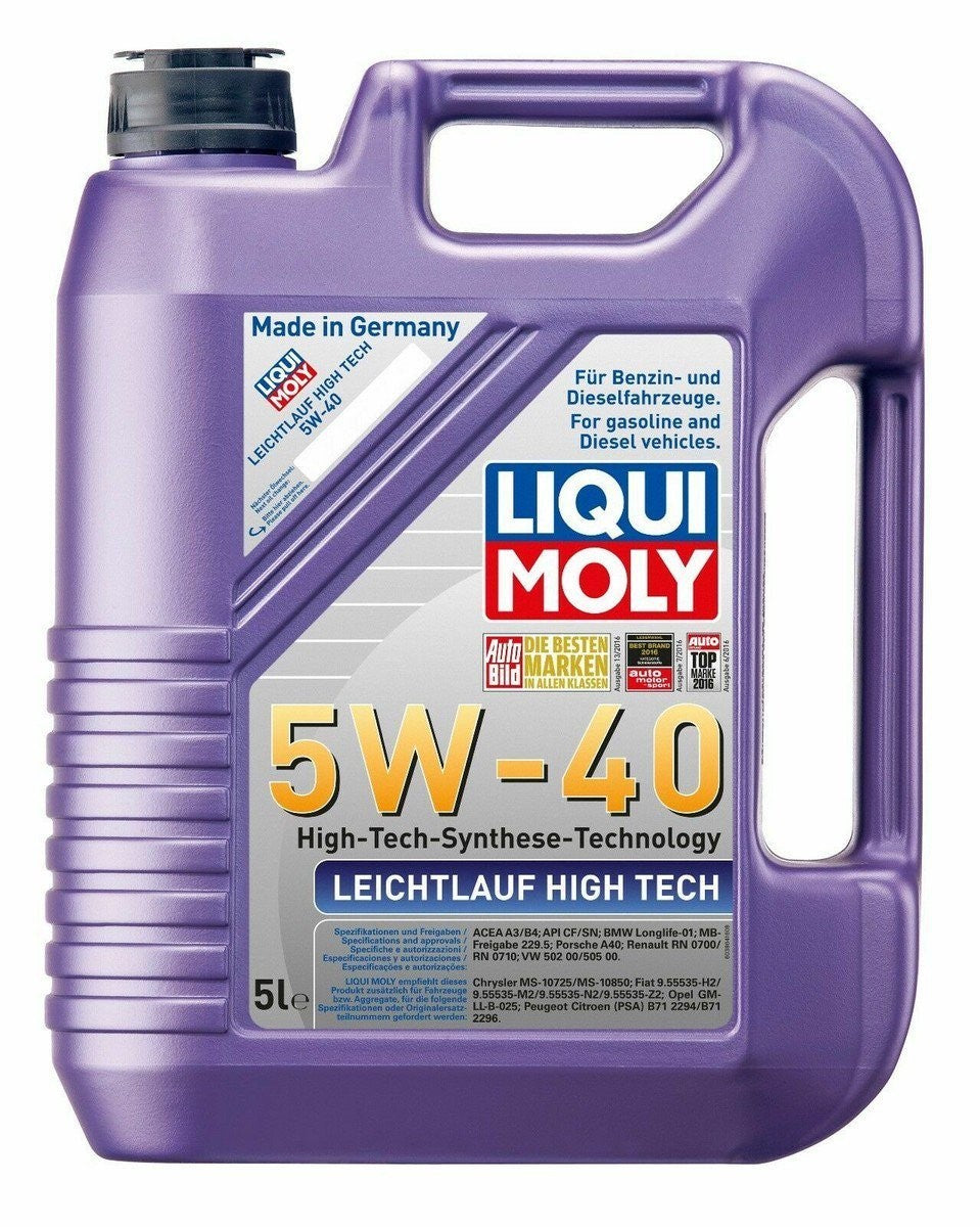 Liqui Moly Leichtlauf High Tech 5W-40 Engine Oil 5L
