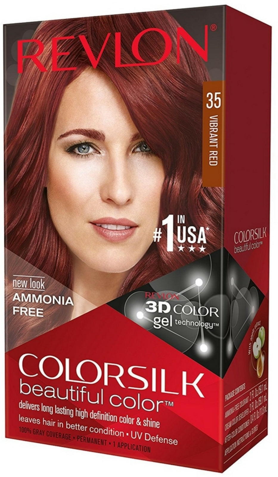Permanent Hair Color - Ammonia Free Formula, Pack of 12
