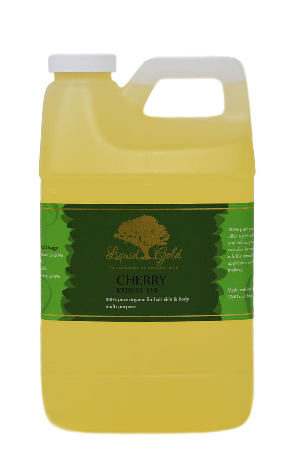 Cold Pressed Cherry Kernel Oil - 64 oz