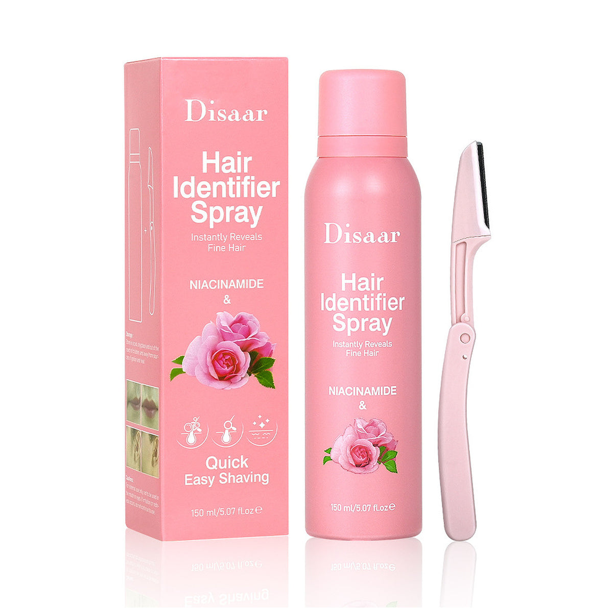 Disaar Hair Spray with Hyaluronic Acid & Aloe 150ml - Nourishing & Styling