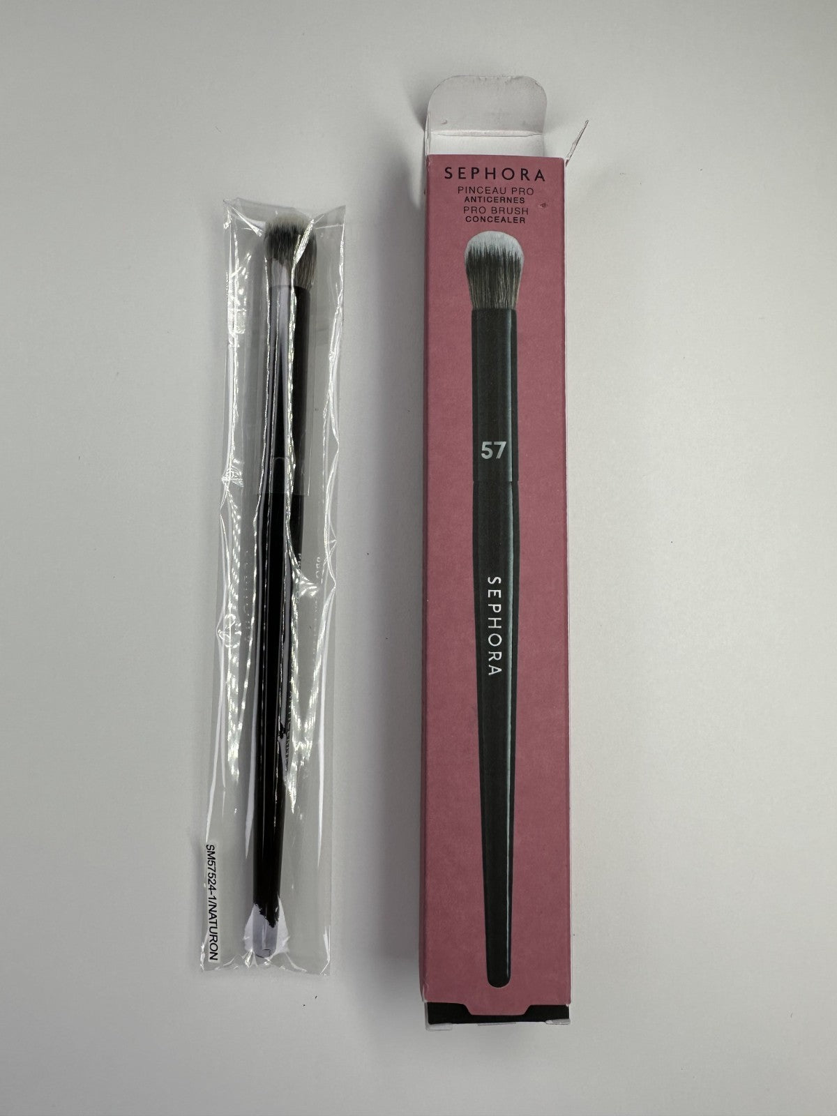 SEPHORA COLLECTION Pro Concealer Brush #57 - New in Box, Authentic Makeup Tool