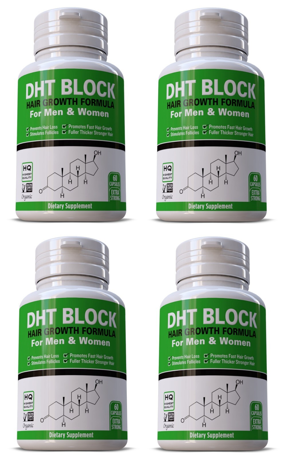 DHT Blocker Hair Growth Supplement - 60 Capsules