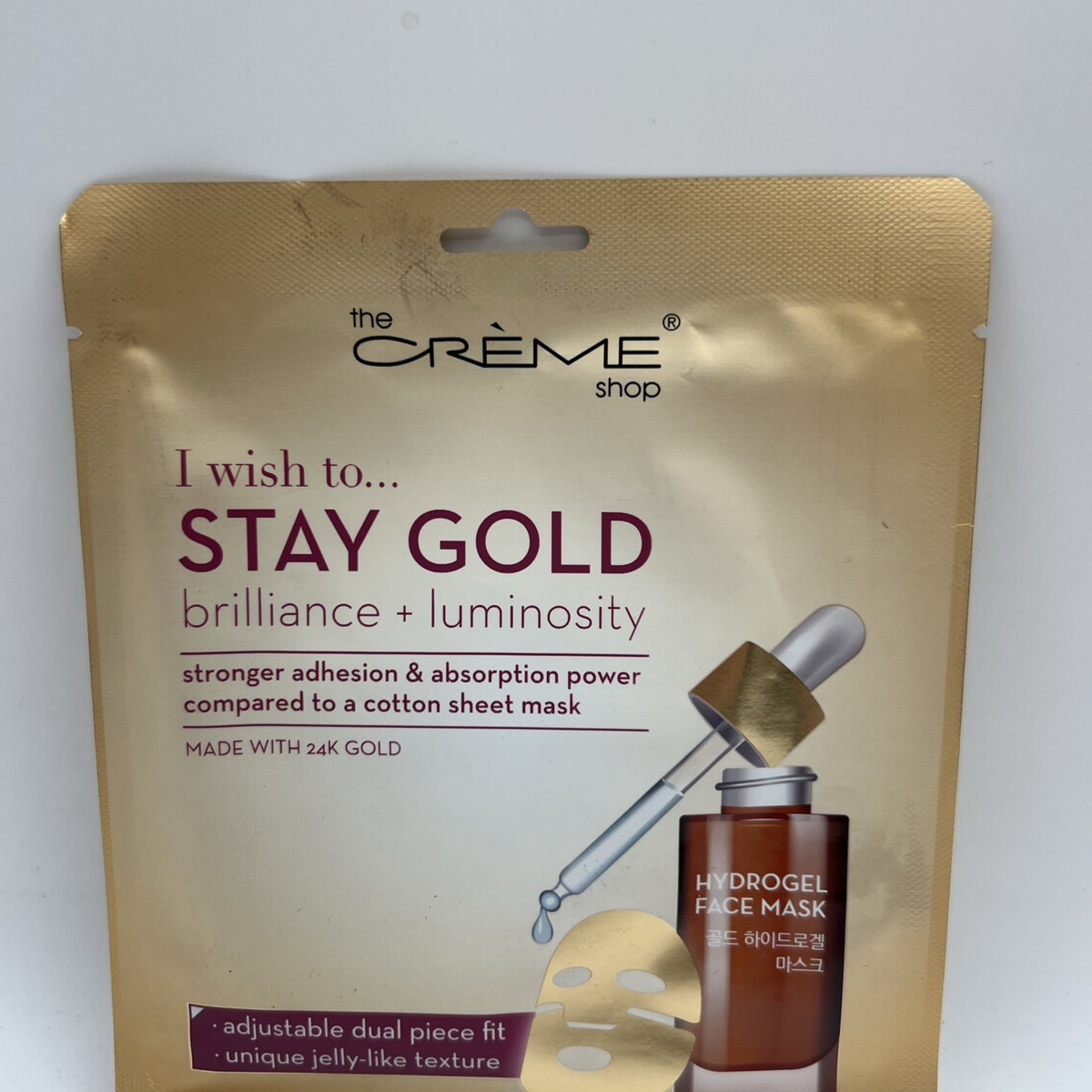 24K Gold Face Mask - The Crème Shop Stay Gold