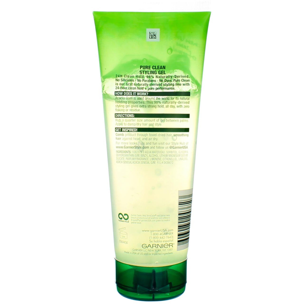 Naturally-Derived Styling Gel with Acacia Gum - Ultra Clean Hold, 6.8 fl oz