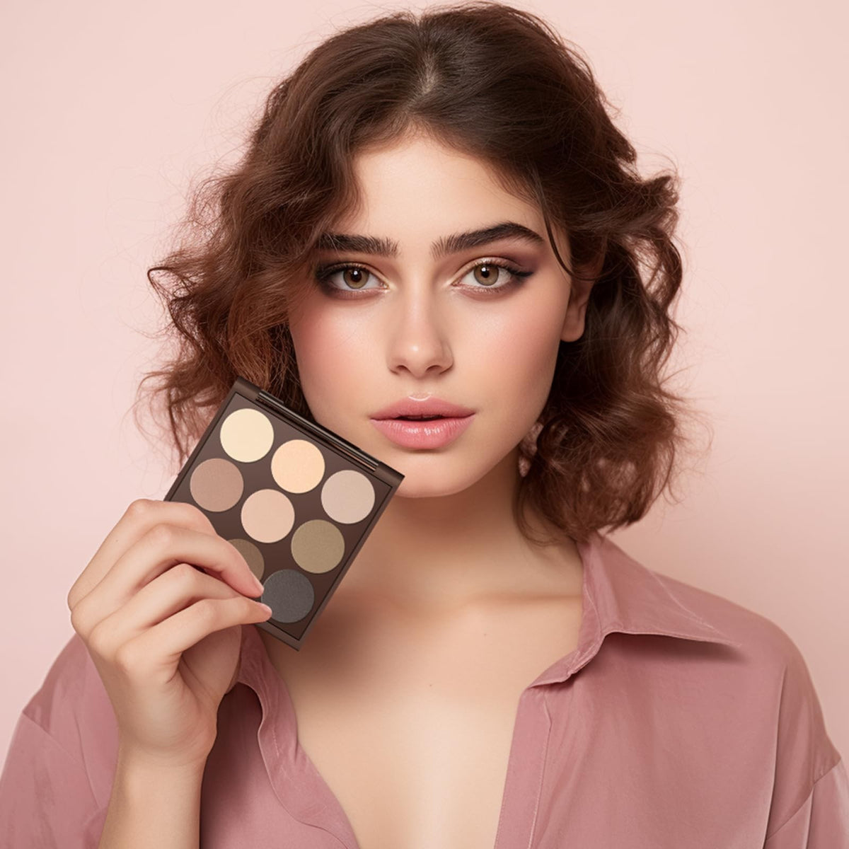 Neutral Eyeshadow Palette - Matte Nude Makeup for Natural Looks