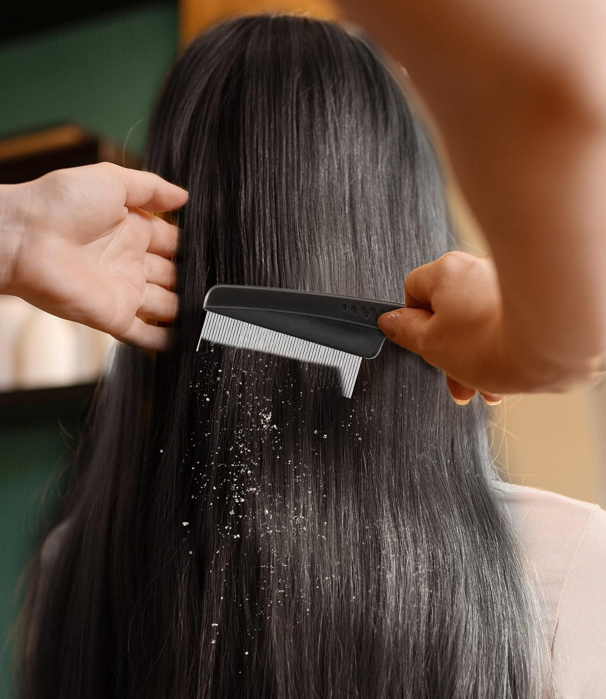 Travel-Size Scalp Detox Comb Set for Dandruff & Hair Care