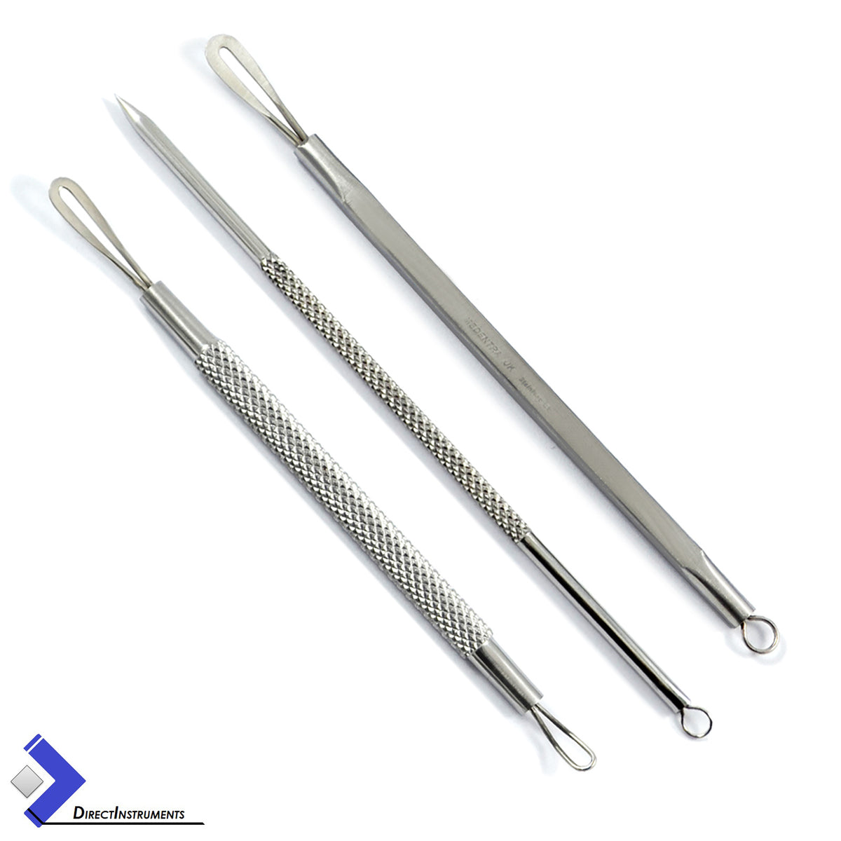 Manual Comedone Extractor Acne Pimple Spot Blemish Blackhead Facial Tool Kit