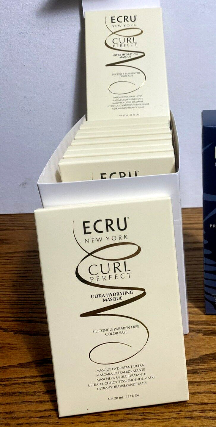Hydrating Curl Perfect Hair Masques Set - 10 Pack for Damaged & Frizzy Hair
