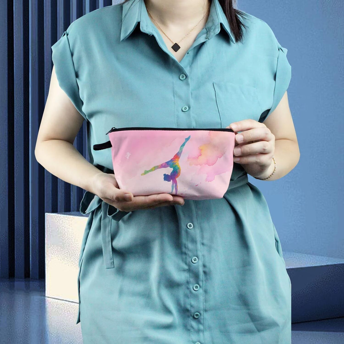 Cute Small Makeup Bag for Cosmetics & Travel Essentials