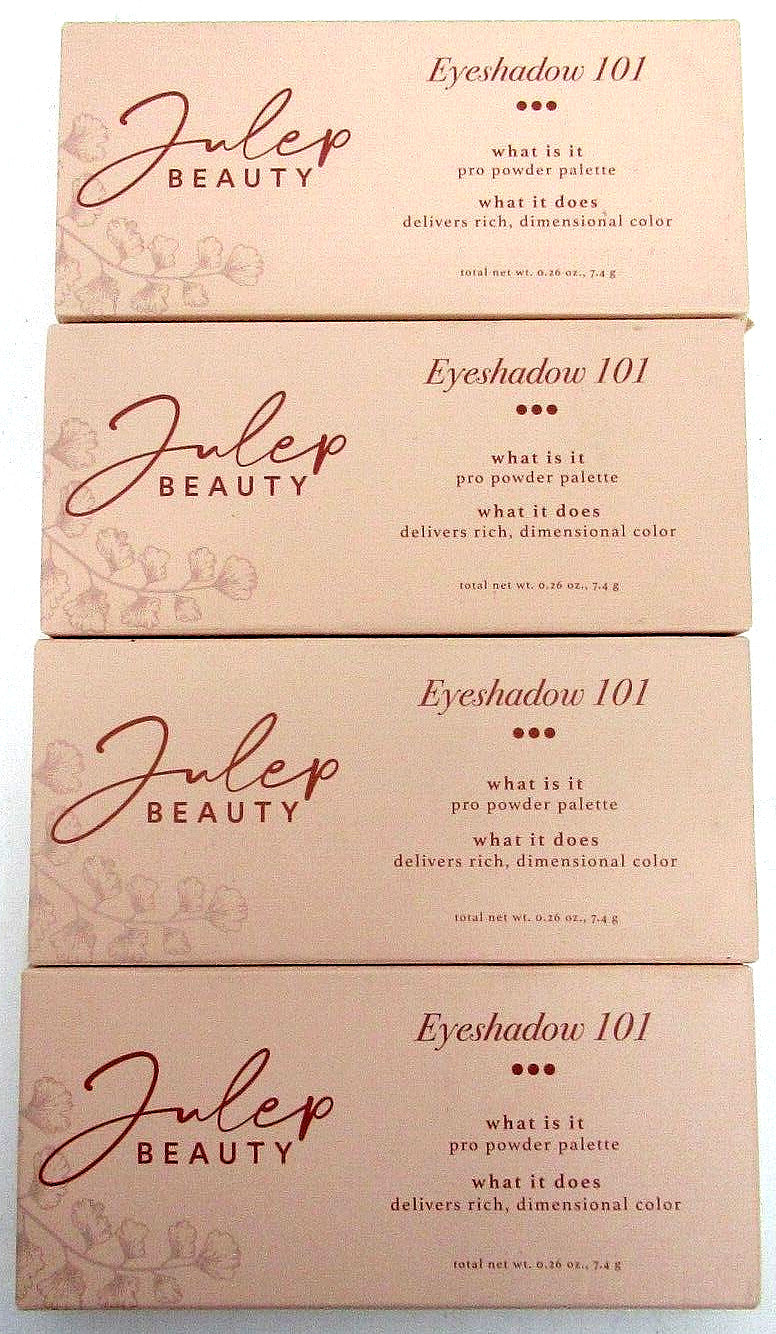 Eyeshadow Palette Set - 4 Colorful Pro Powder Makeup Kits 0.26 oz Each