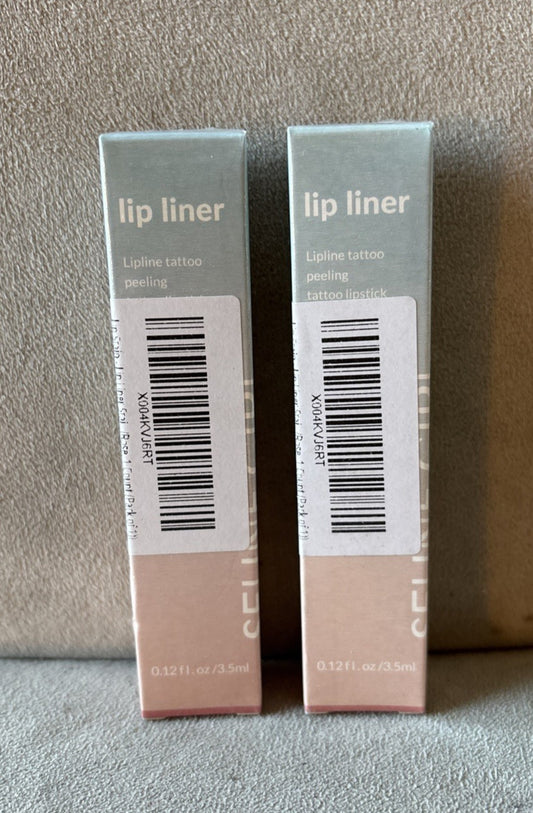 2 Pack Lip Liner Pencil Set - Long-Lasting, Precise Lip Makeup #03