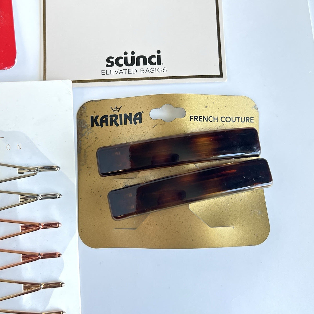 Hair Accessories Assorted NEW Never Worn Lot Of 8 Goody Revlon Scunci