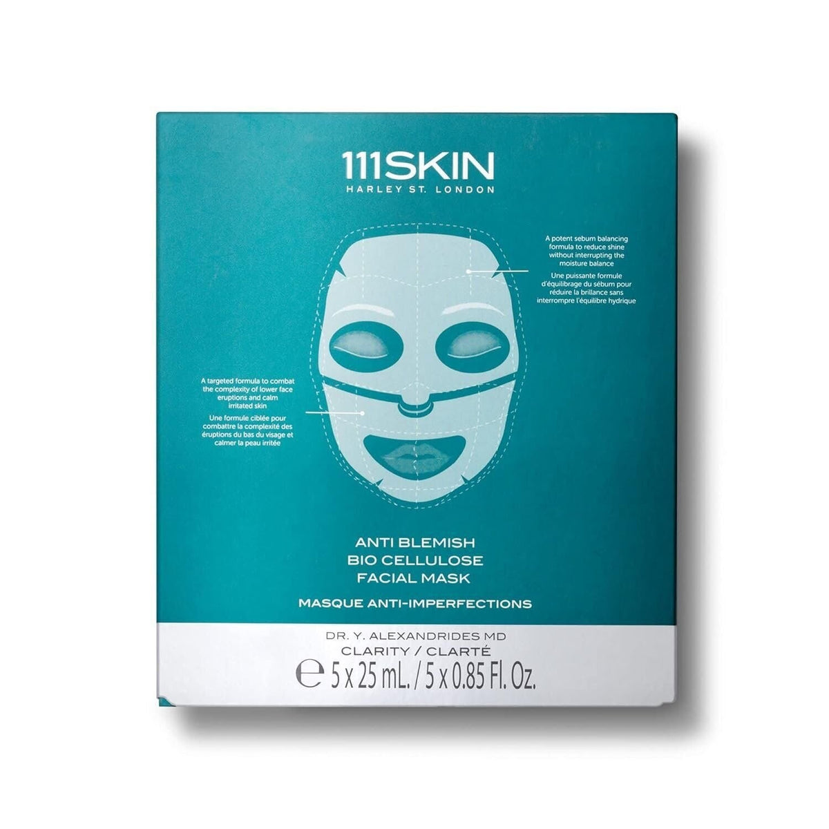 Anti-Blemish Bio Cellulose Facial Mask 5-Pack