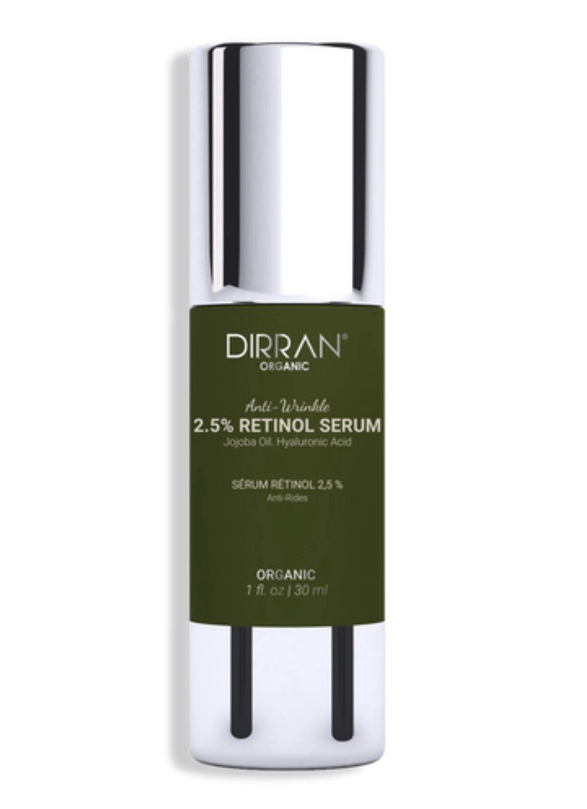 DIRRAN ORGANIC - 2.5% RETINOL SERUM Anti-Wrinkle