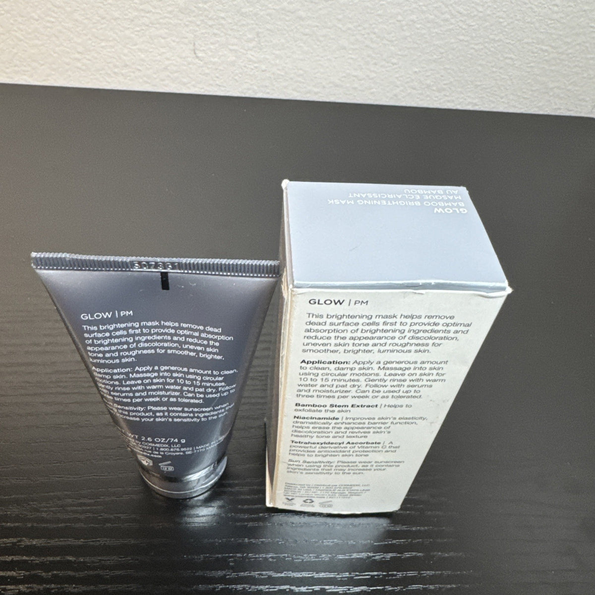 Bamboo Brightening Face Mask - 2.6 oz Skincare