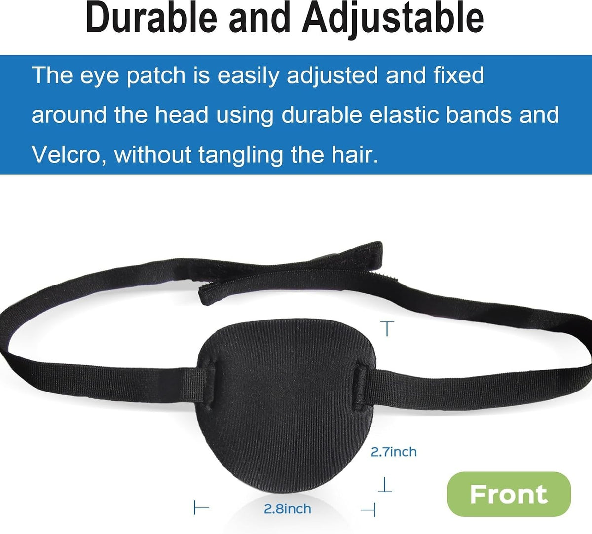 Adjustable 3D Eye Patches for Lazy Eye Treatment & Comfort