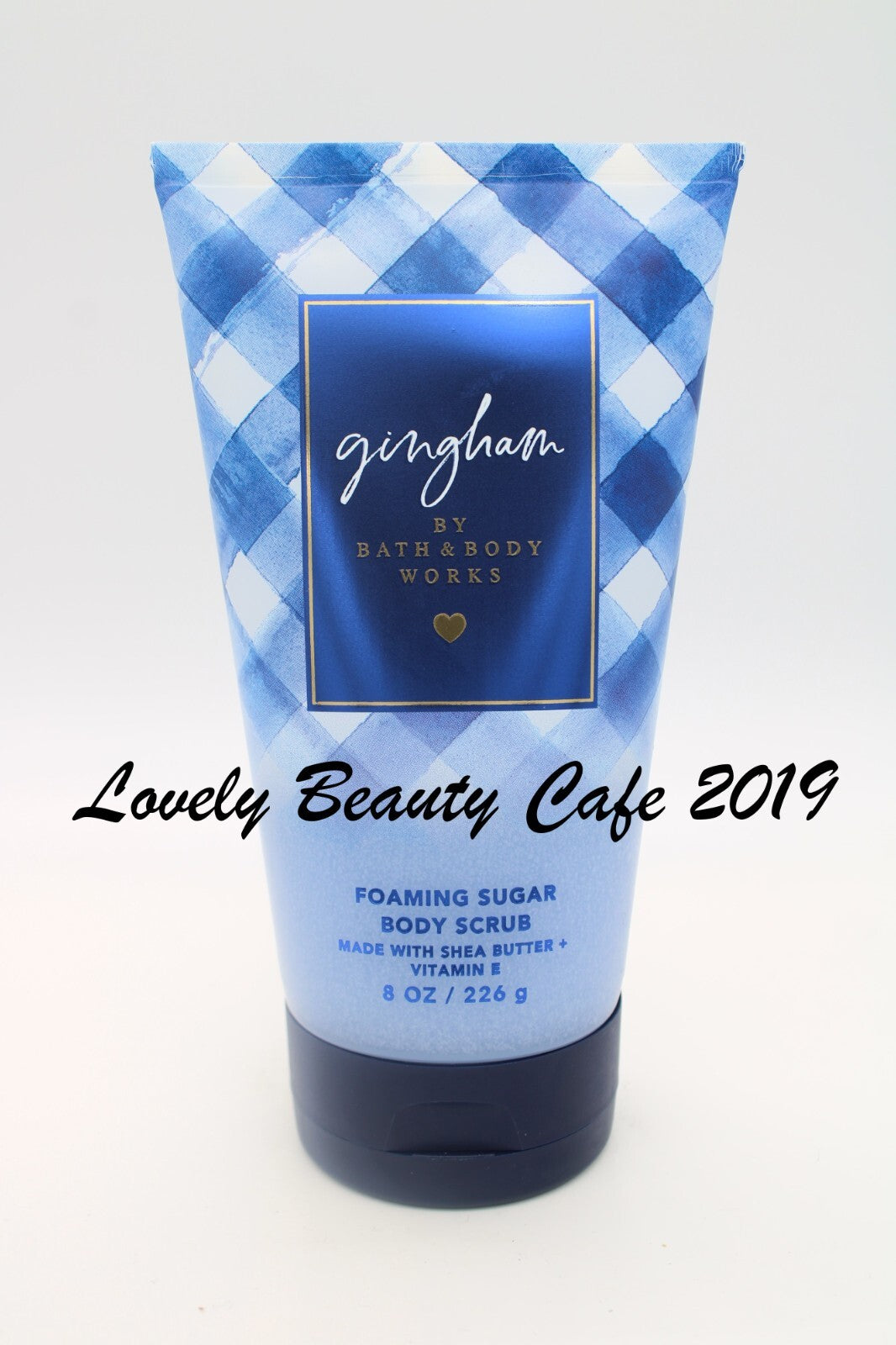BATH & BODY WORKS / GINGHAM FOAMING SUGAR SCRUB 8 OZ
