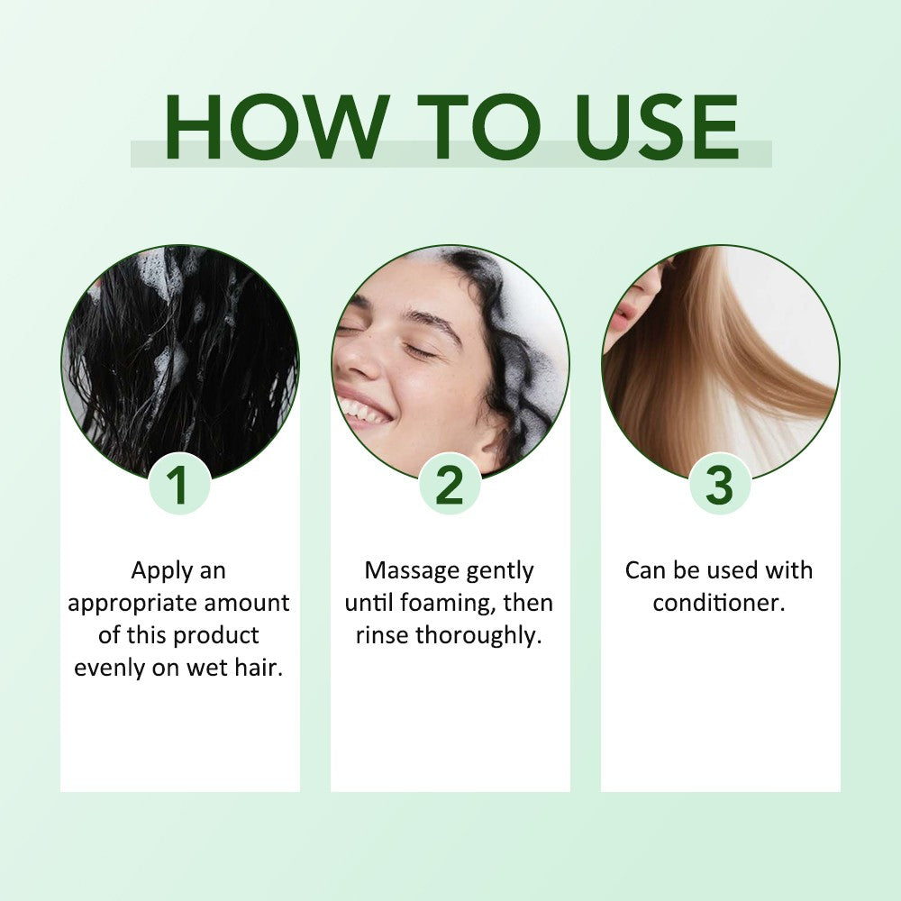 3 Pack Rosemary Amino Acid Hair Growth Shampoo for Thinning Hair 100ml