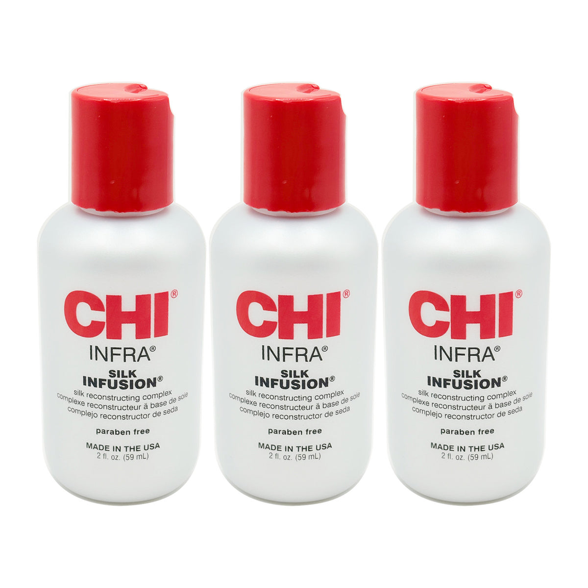 Hair Reconstructing Silk Infusion Treatment - 2oz, Pack of 1-3