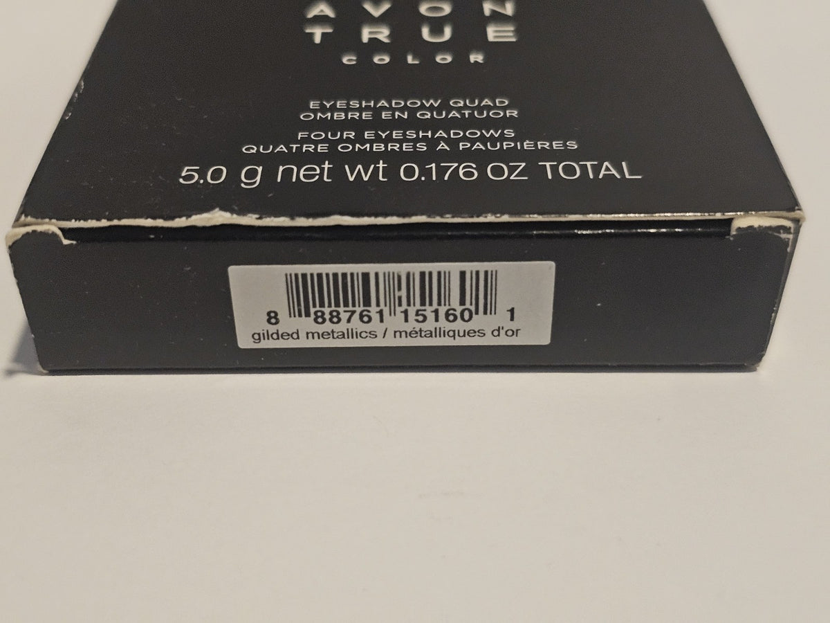 Avon True Color Quad in Glided Metallics – Eye Shadow Palette