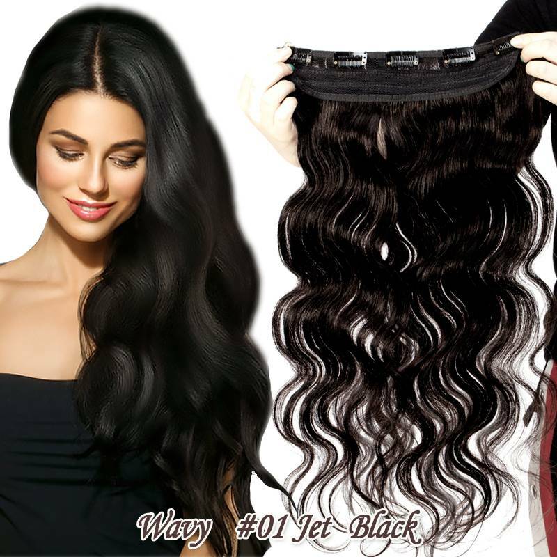 Remy Clip-In Hair Extensions - Natural Human Hair for Voluminous Lengths