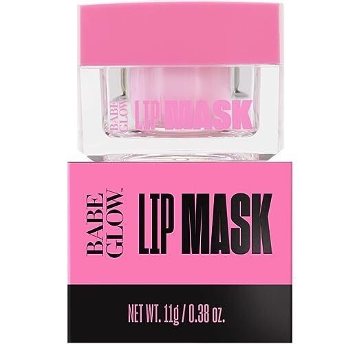 Lip Sleeping Mask Fragrance-Free with Hyaluronic Acid - Babe Glow .38 oz
