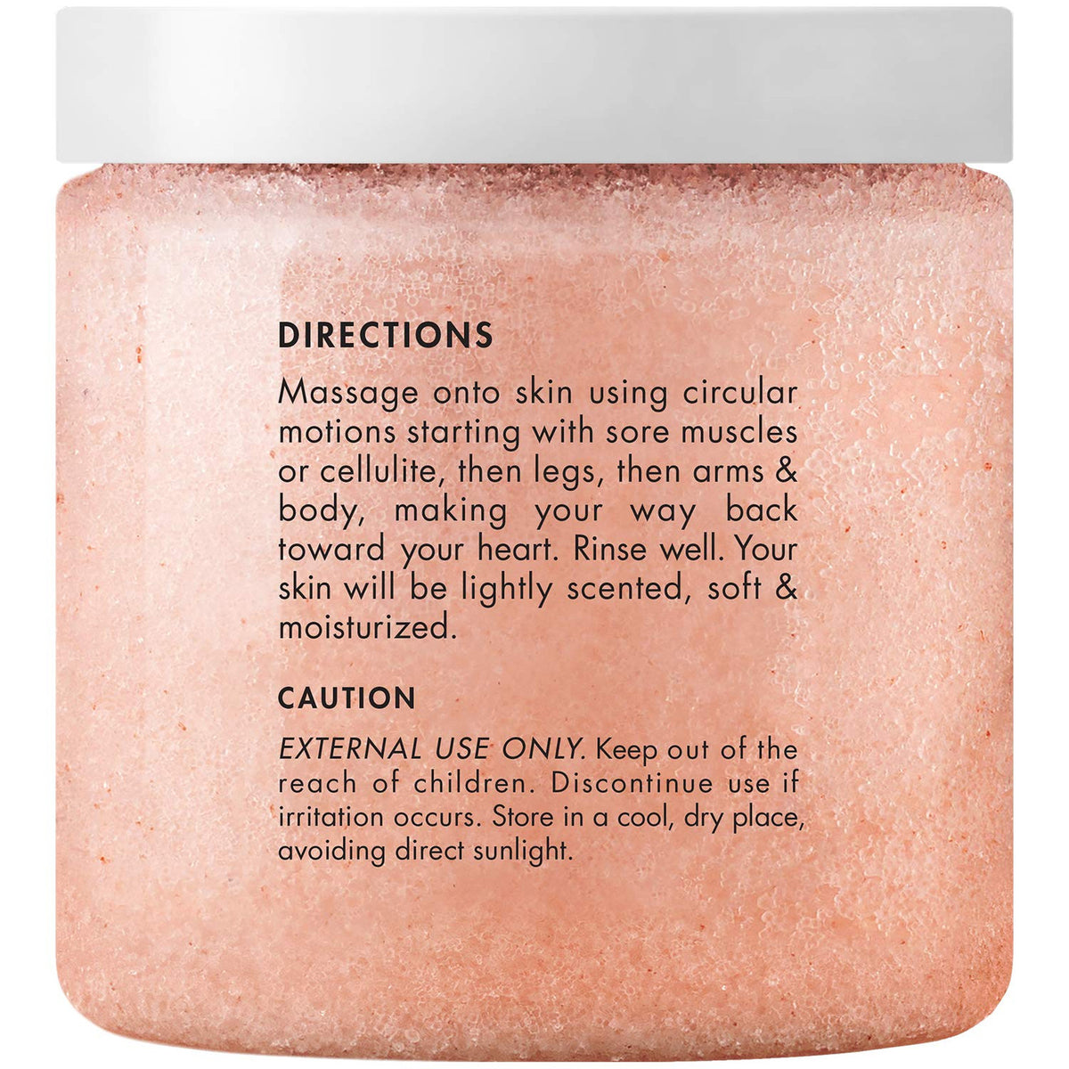 Himalayan Salt Body Scrub with Lychee Oil, 10 Oz, 2 Pack, Skin