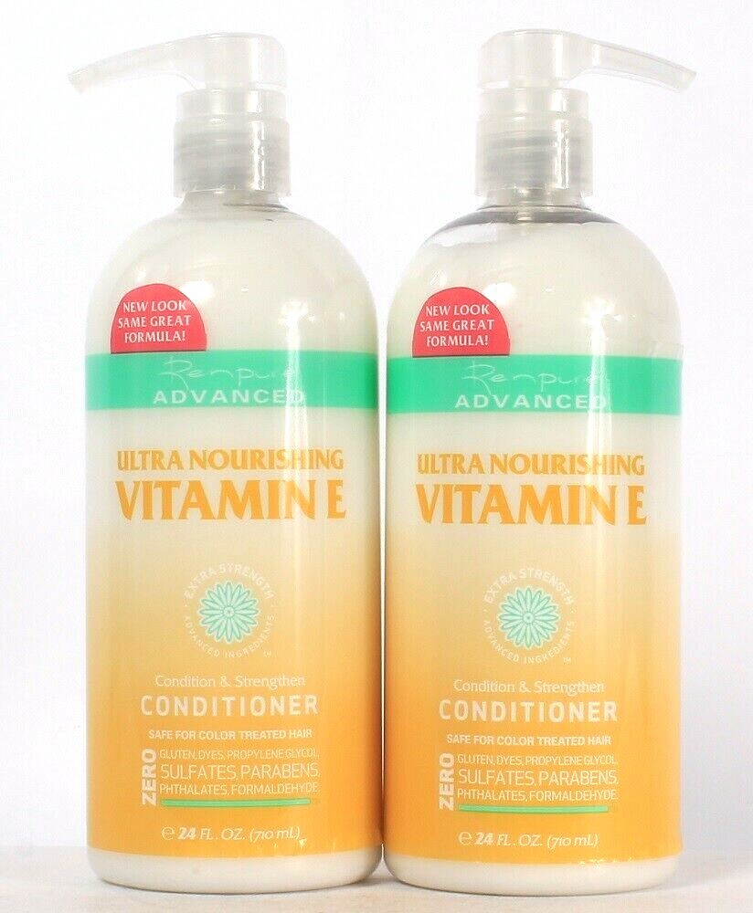 Vitamin E Hair Conditioner Set - Nourishing Strengthening for Hair, 2 Pack, 24 Oz
