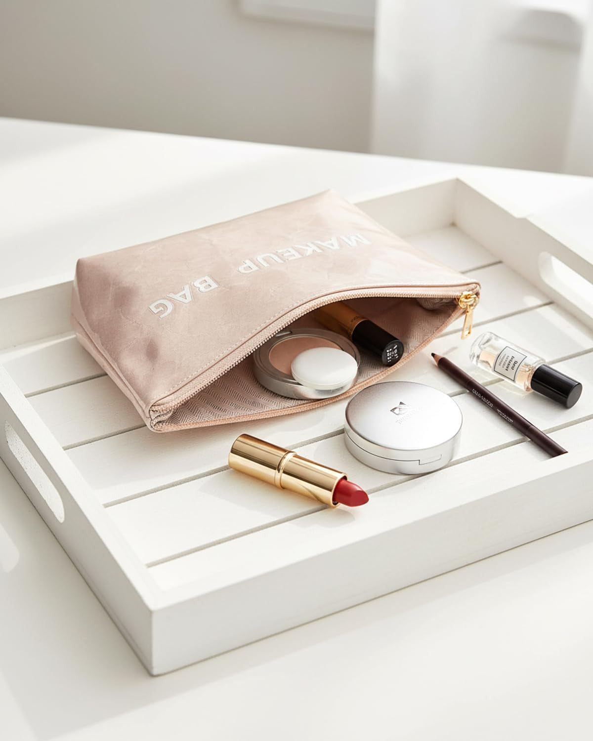 Waterproof Clear Sunscreen & Makeup Bag for Beach & Travel