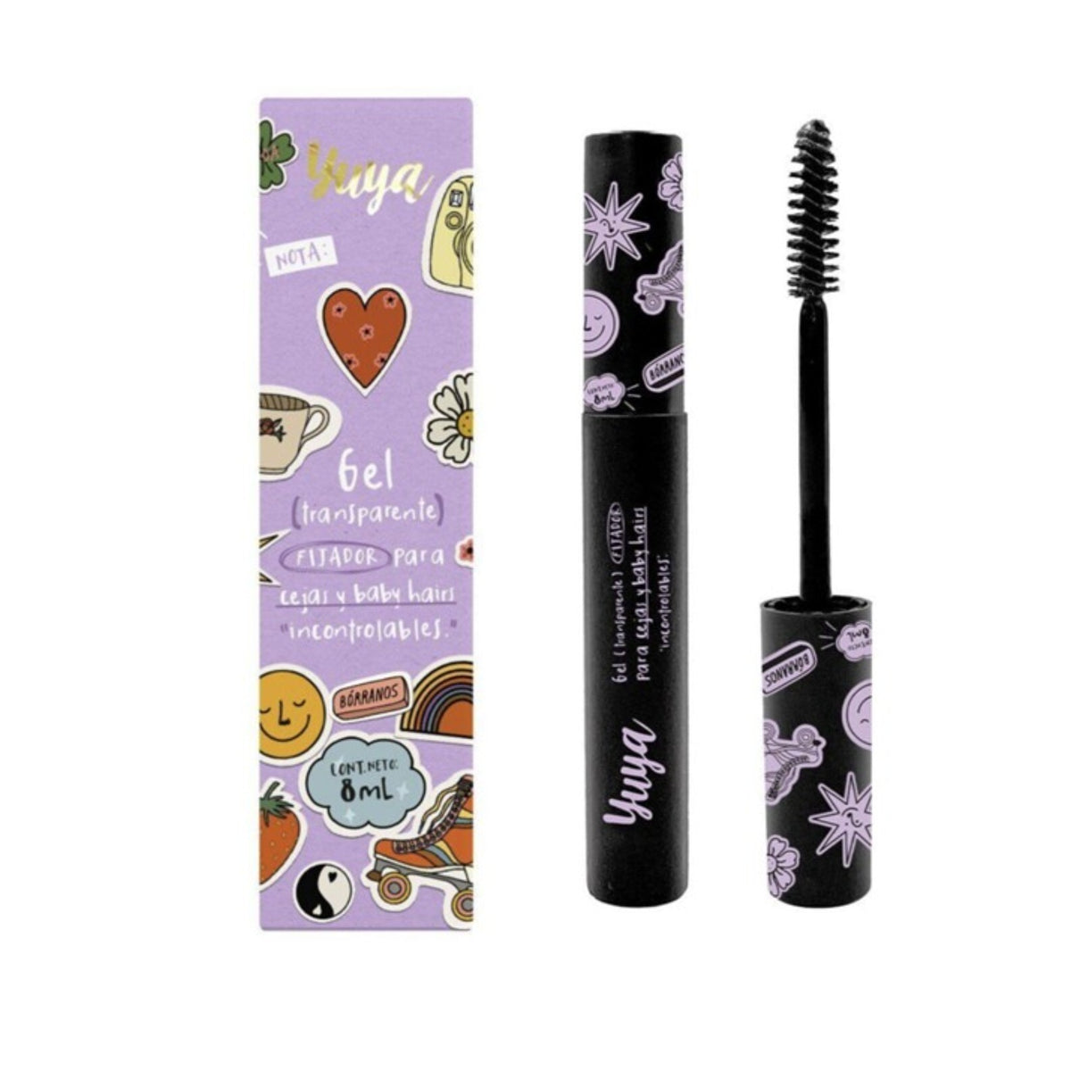 Eyebrow Hair Gel with Applicator Brush - Long-lasting Brow Styling