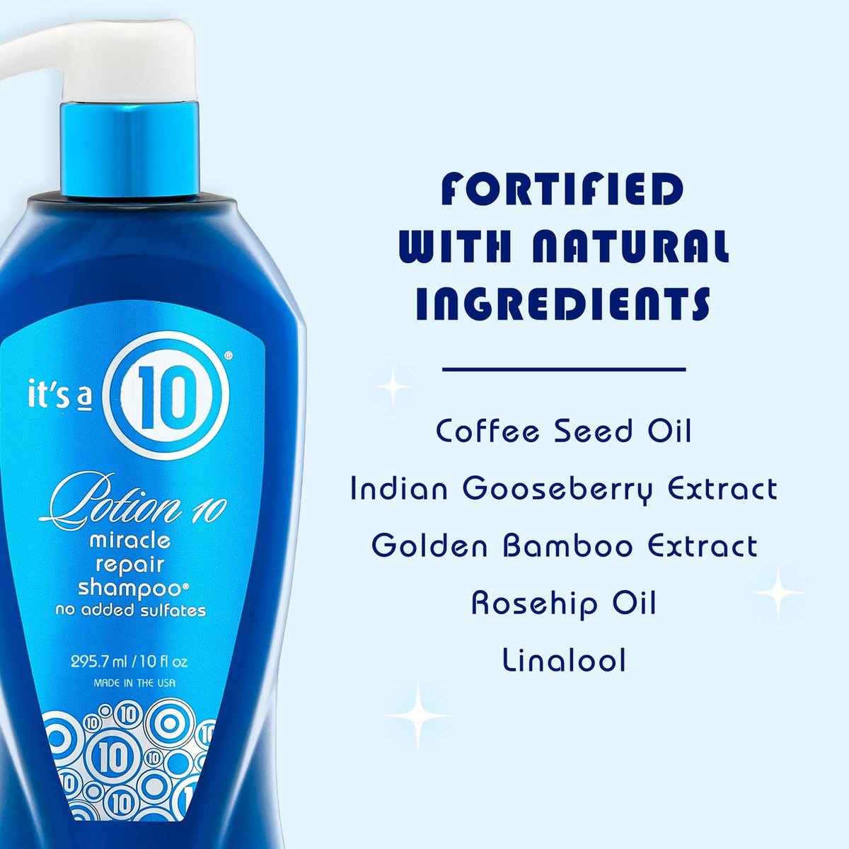 It's a 10 Haircare Miracle Repair Shampoo - Color Safe, 10 fl oz