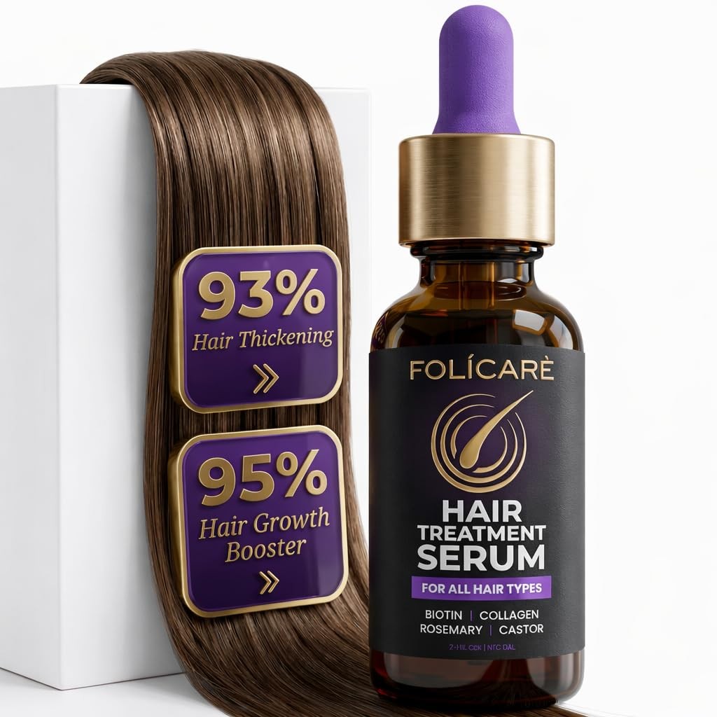 Hair Growth Serum - Fast-Absorbing Scalp Treatment, 2 Fl Oz