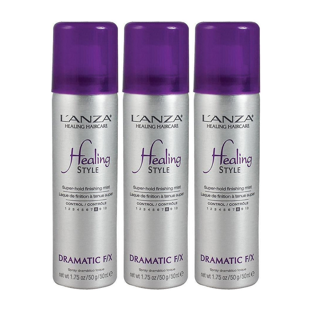 Super Hold Hair Finishing Spray - 1.75 oz Pack of 3, UV & Color Protective