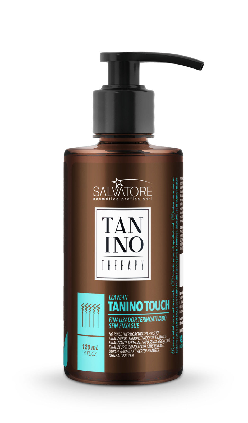 Leave-In Hair Treatment with Tanino for Frizz Control & Shine - 4 fl oz